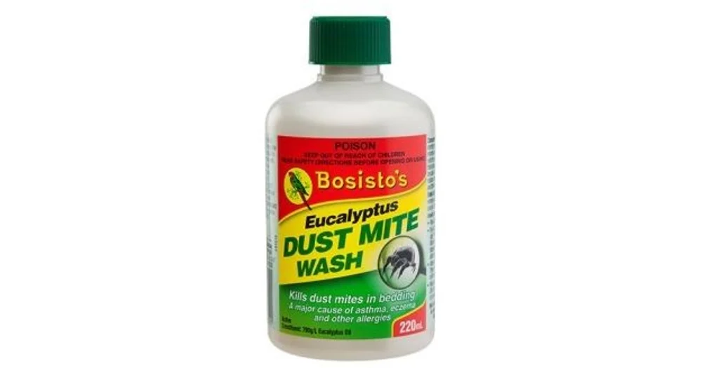 Bosisto's Dust Mite Wash Questions