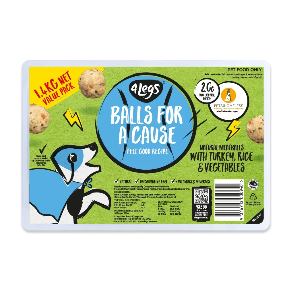 4legs natural dog food