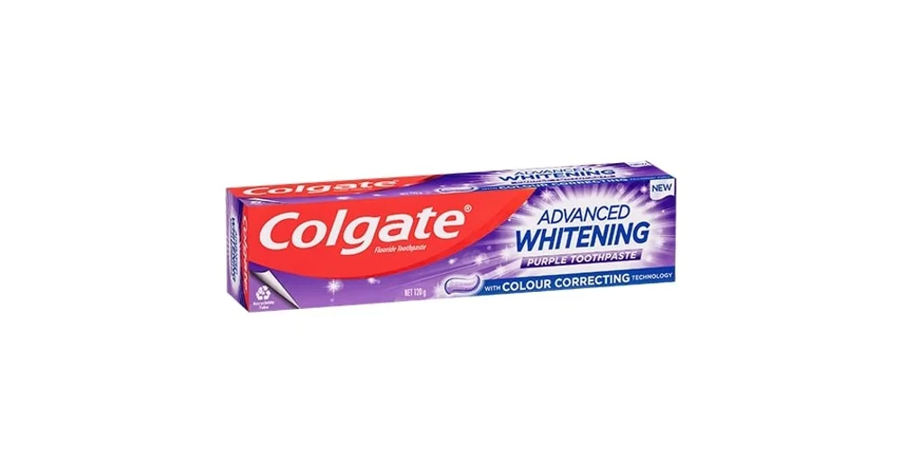 Colgate Advanced Whitening Purple Toothpaste reviews
