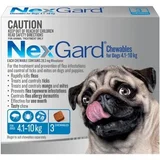 NexGard Chewables Blue (4.1-10kg)