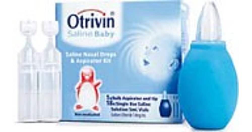 Otrivin Saline Baby Nasal Drops and Aspirator Kit reviews ...