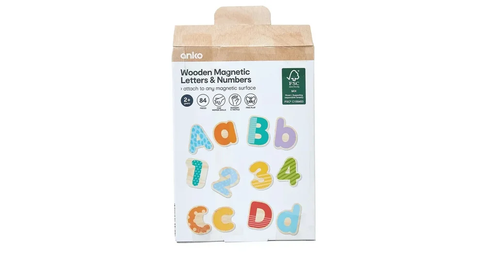 Alphabet store magnets kmart