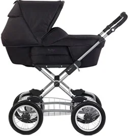 silver cross sleepover pram