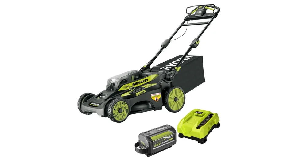 Ryobi 36v mower discount review