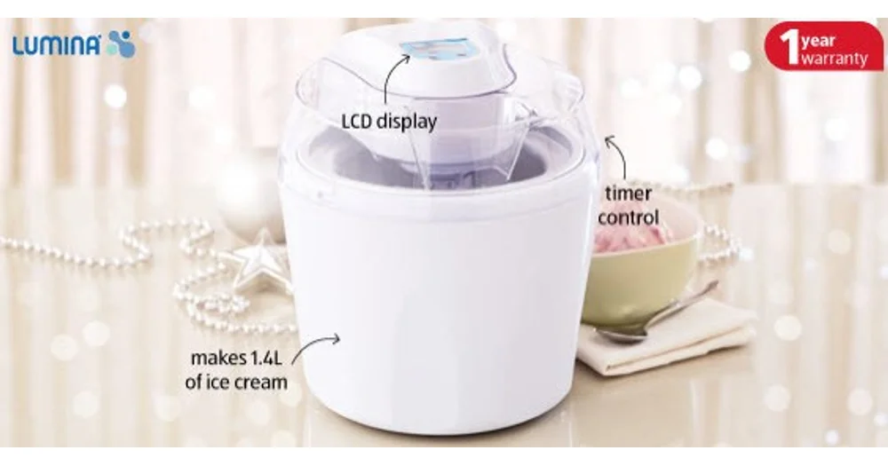 Aldi ice 2024 cream maker review