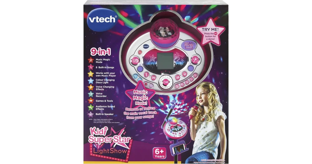 Vtech Kidi Superstar Lightshow Karaoke reviews