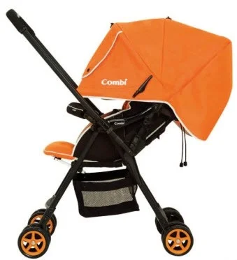 combi stroller fold sling and go