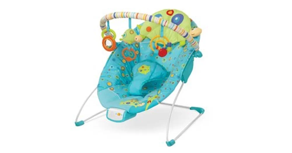 Bright Starts Bouncer Seat Raindrop Rainforest