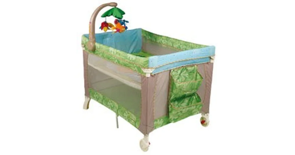 fisher price deluxe travel cot