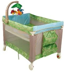 Fisher price rainforest hot sale portacot