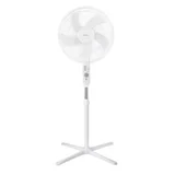 Mistral 40cm 5 Blade White Pedestal Fan With Remote
