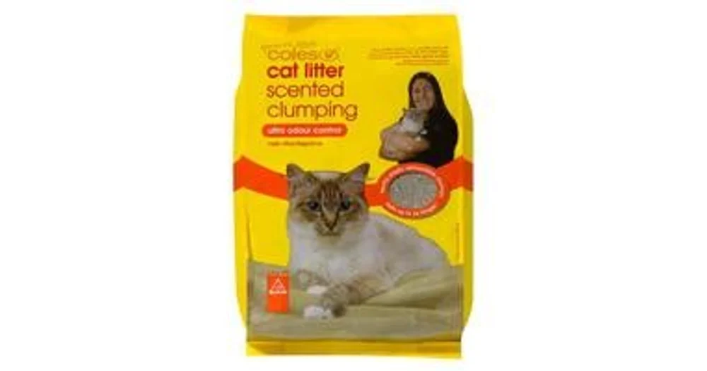 Coles clearance cat litter