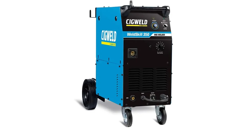 Cigweld WeldSkill 350 MIG Welder with optional 4R wirefeed