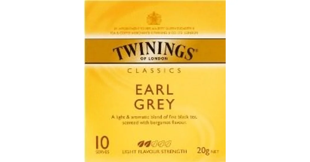 twinings earl grey 200 gr