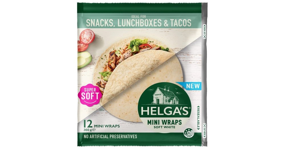 Helga's Mini Wraps reviews | ProductReview.com.au