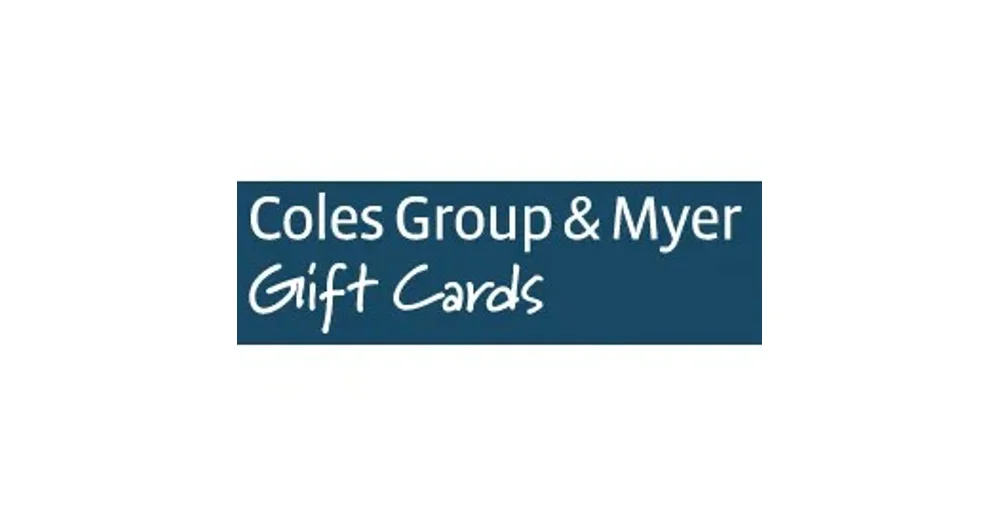 Coles Group & Myer Gift Card reviews