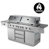 EuroGrille Outdoor BBQ 9 Burner