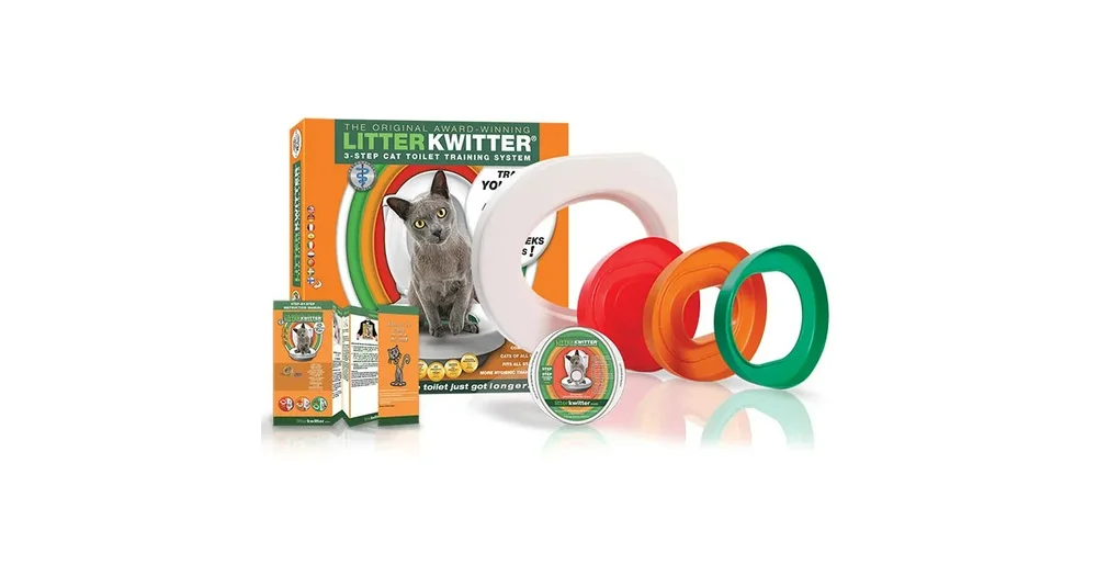 Litter Kwitter 3 Step Cat Toilet Training System reviews ProductReview