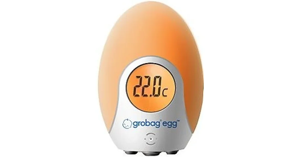 Glowing Baby Safety Pods: Grobag Egg Changes Color To Monitor Room  Temperature