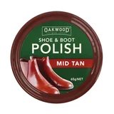 Oakwood Shoe & Boot Polish Mid Tan