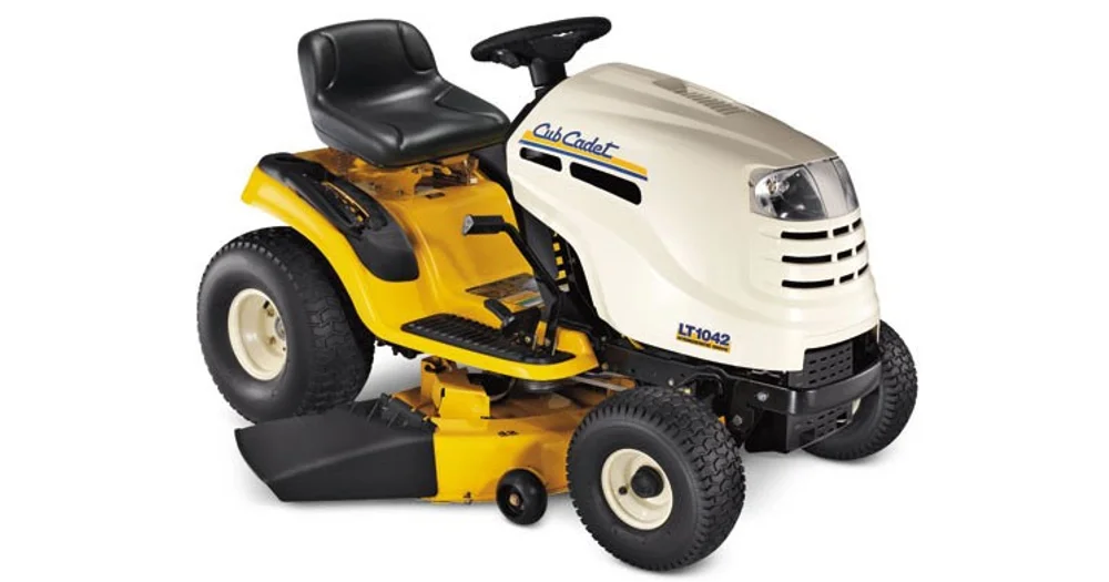 Cub cadet ride on best sale mower price