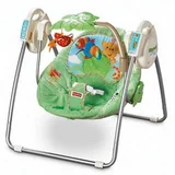 Fisher-Price Rainforest Open Top Take-Along Swing
