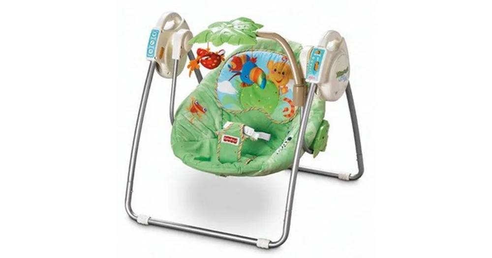 Fisher price baby swing jungle sale