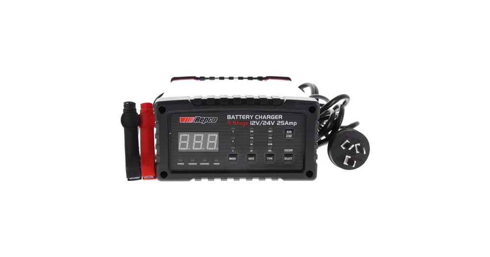 Car battery on sale charger repco