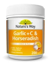 Nature’s Way Garlic + C + Horseradish