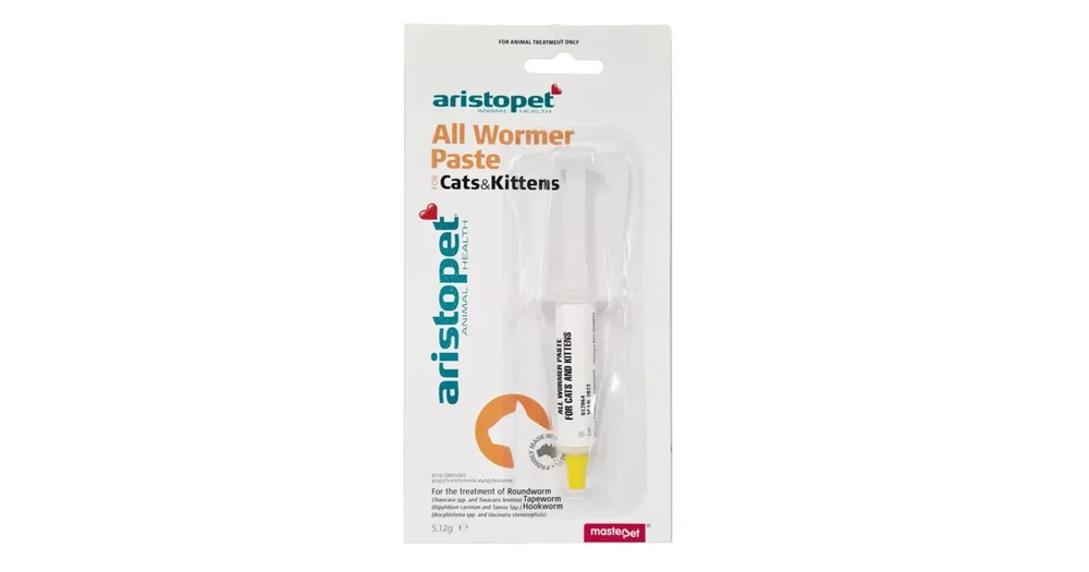 Aristopet all wormer paste 2025 for cats & kittens