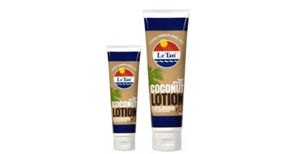 Le Tan Coconut Sunscreen Range
