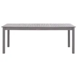 VidaXL Garden Table Grey Wash