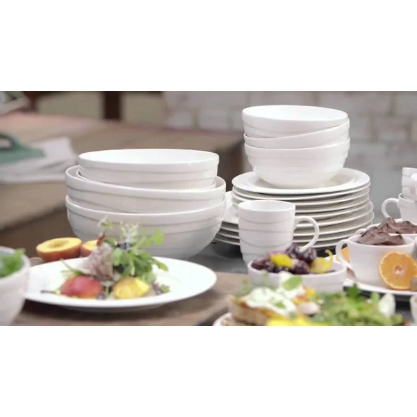 Porcelain Dinnerware Jamie Oliver Dinner Set 12 Pieces Jamie