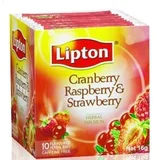 Lipton Cranberry Raspberry & Strawberry Herbal Infusion