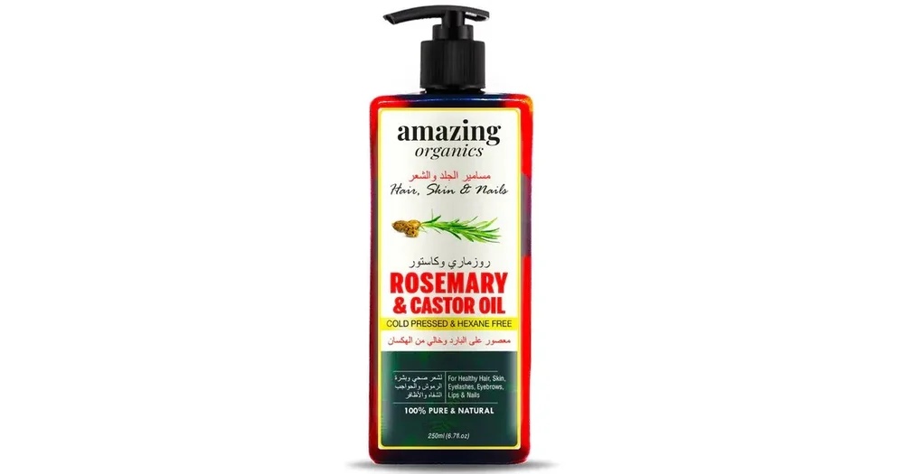 Amazing Organics Rosemary & Castor Oil reviews