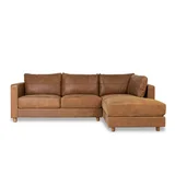 Secret Sofa Barcelona Leather Chaise Lounge
