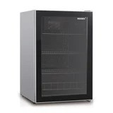 Husky 130L Single Glass Door Bar Fridge