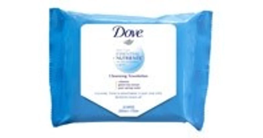 Dove Essential Nutrients Cleansing Towelettes Au