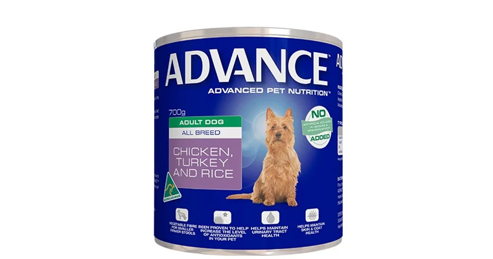 Advance Premium Wet Dog Food in a Can Adult All Breed