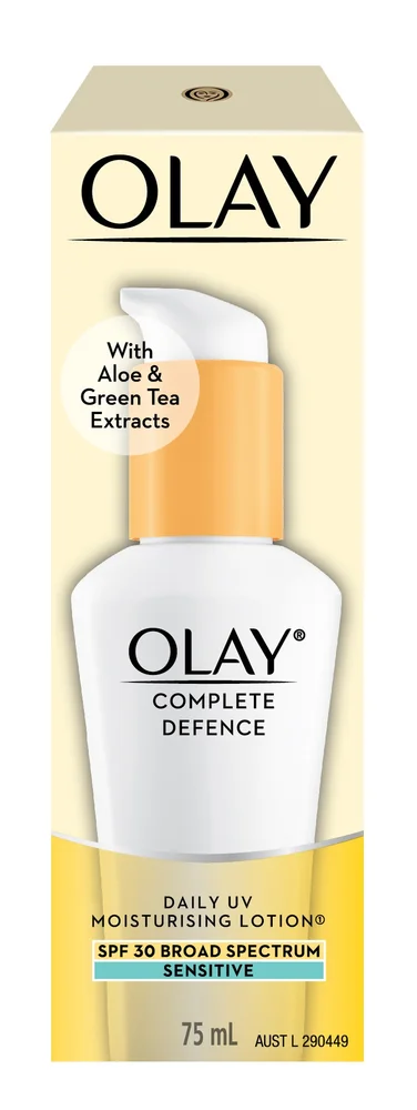 olay sensitive spf