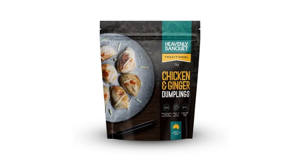 Heavenly Banquet Chicken & Ginger Dumplings 1kg reviews ProductReview