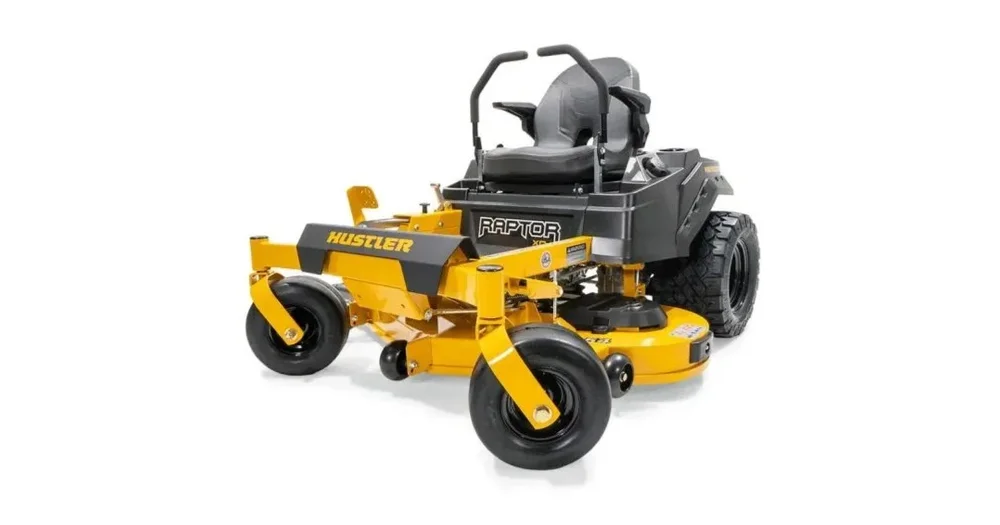 Hustler ride on mower sale