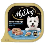 My Dog Select Toppings With Tender Chicken & Cheese