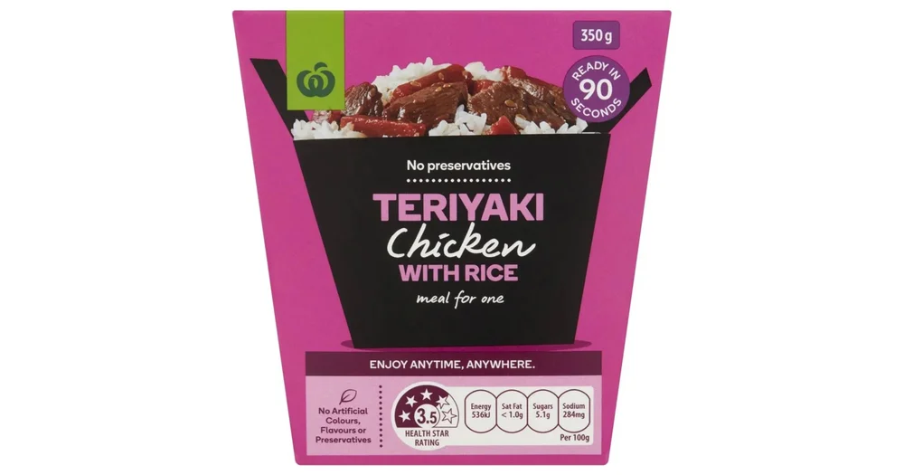 Woolworths Teriyaki Chicken With Rice Chicken With Rice reviews