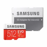 Samsung EVO Plus 512GB MicroSDXC with SD Adapter MB-MC512GA/APC