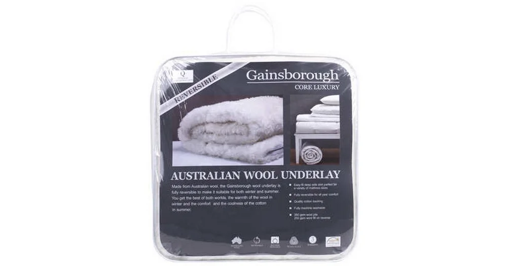 Gainsborough Australian Wool Underlay reviews