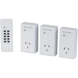 Jaycar Remote Controlled 3 Outlet Mains Controller MS6147