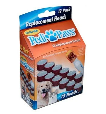 Pedi paws outlet replacement heads