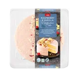 Coles Raspberry & Vanilla Celebration Cake