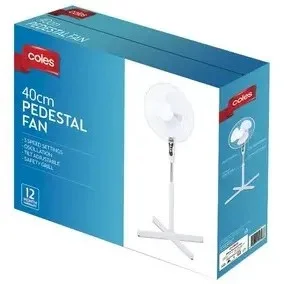 Coles Pedestal Fan 40cm reviews